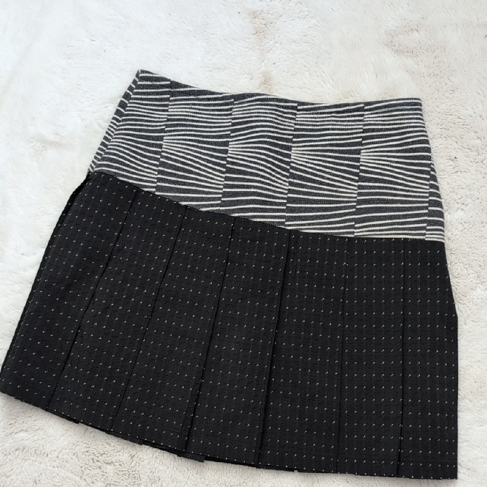 Custo Pleated Mini Skirt EUC